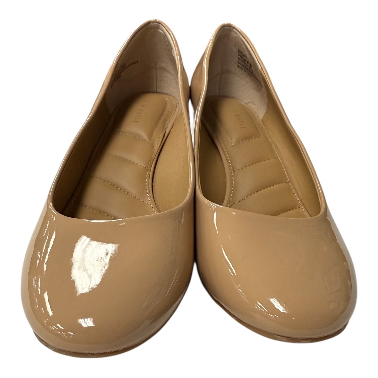 Shoes Heels Block By Kelly And Katie In Tan, Size:9.5