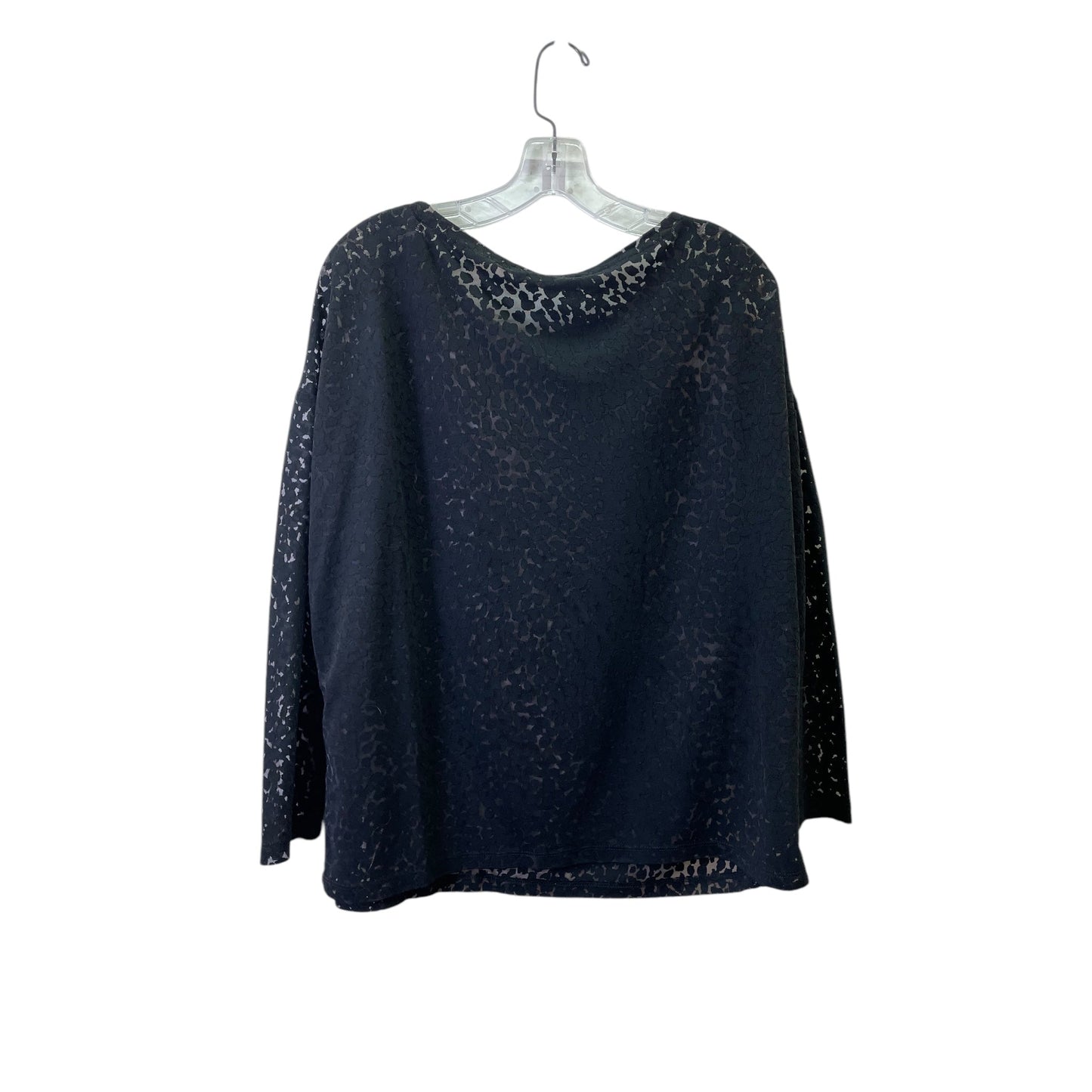 Top 3/4 Sleeve Designer By All Saints In Black, Size:Xs