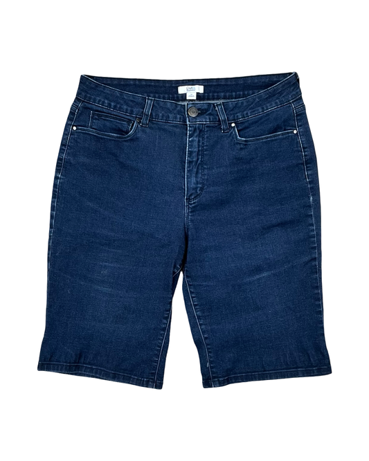 Shorts By Croft And Barrow In Blue, Size:14