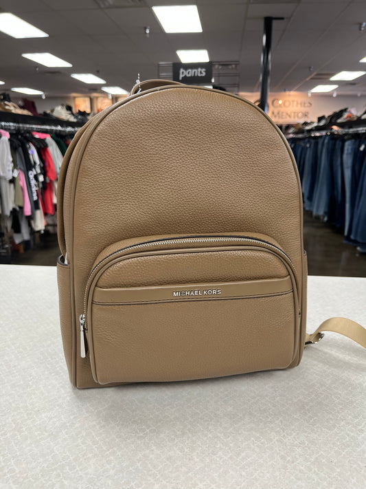 Backpack Designer By Michael Kors In Brown, Size:Medium