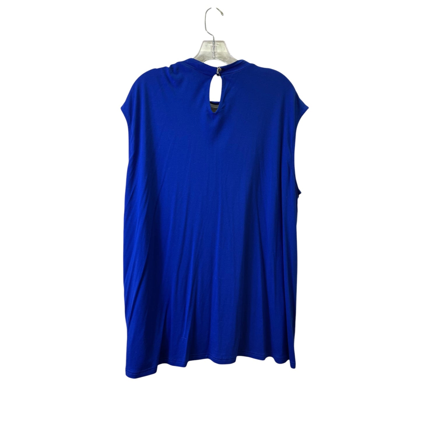 Top Sleeveless By Vince Camuto In Blue, Size:3X