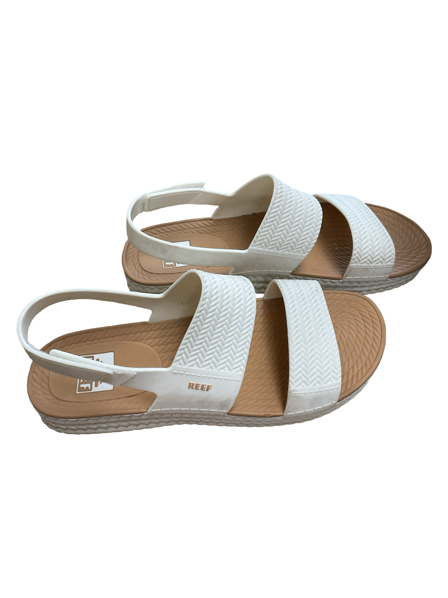 Sandals Flats By Reef In Cream, Size:9