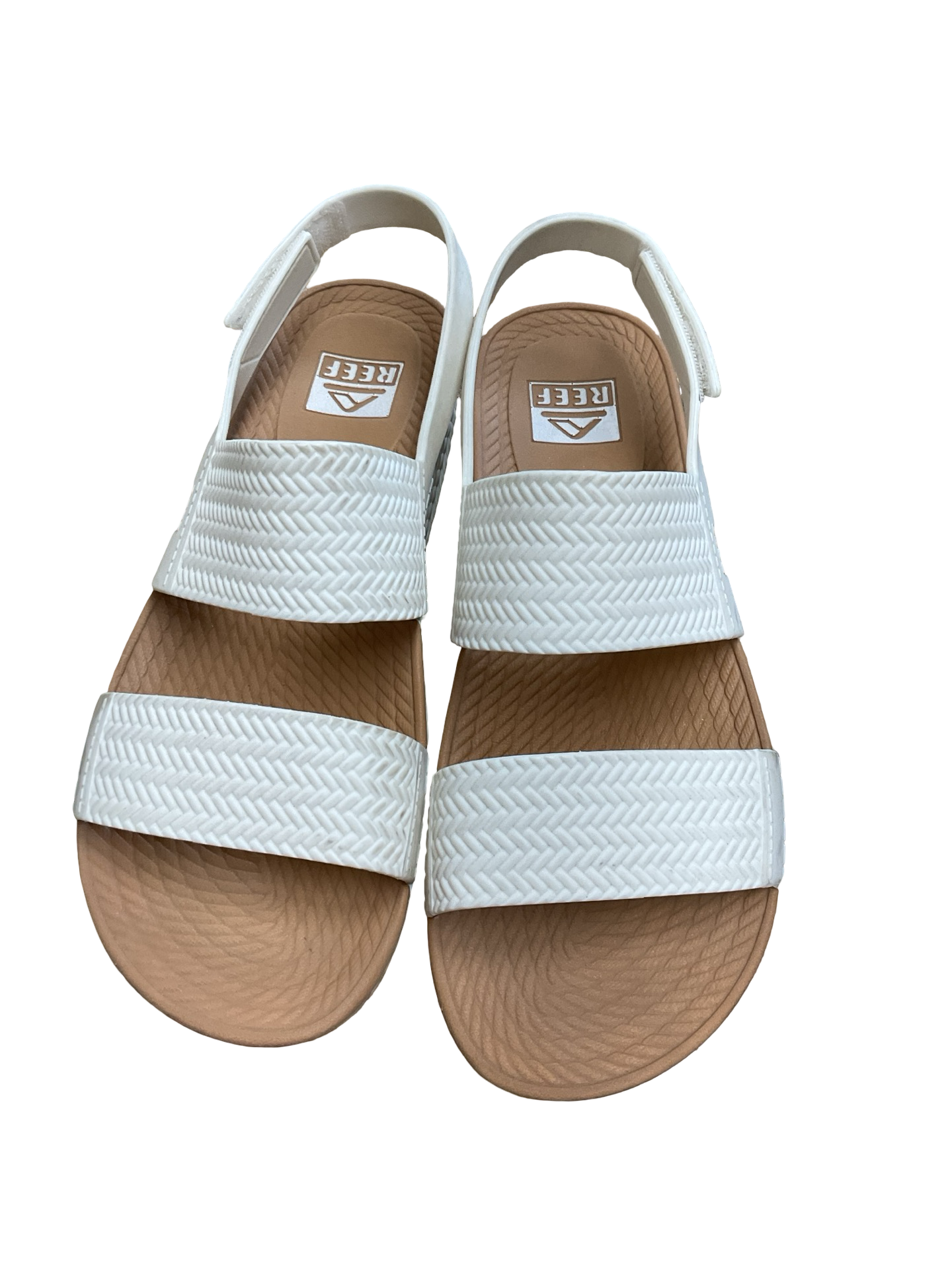 Sandals Flats By Reef In Cream, Size:9