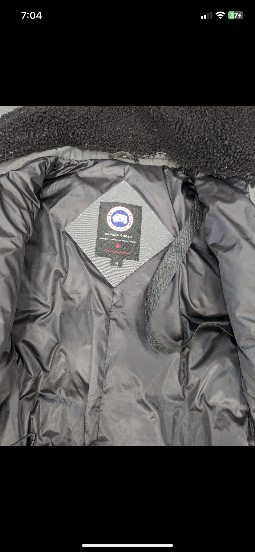 Luxury Jacket Puffer & Quilted By Canada Goose  Size: L