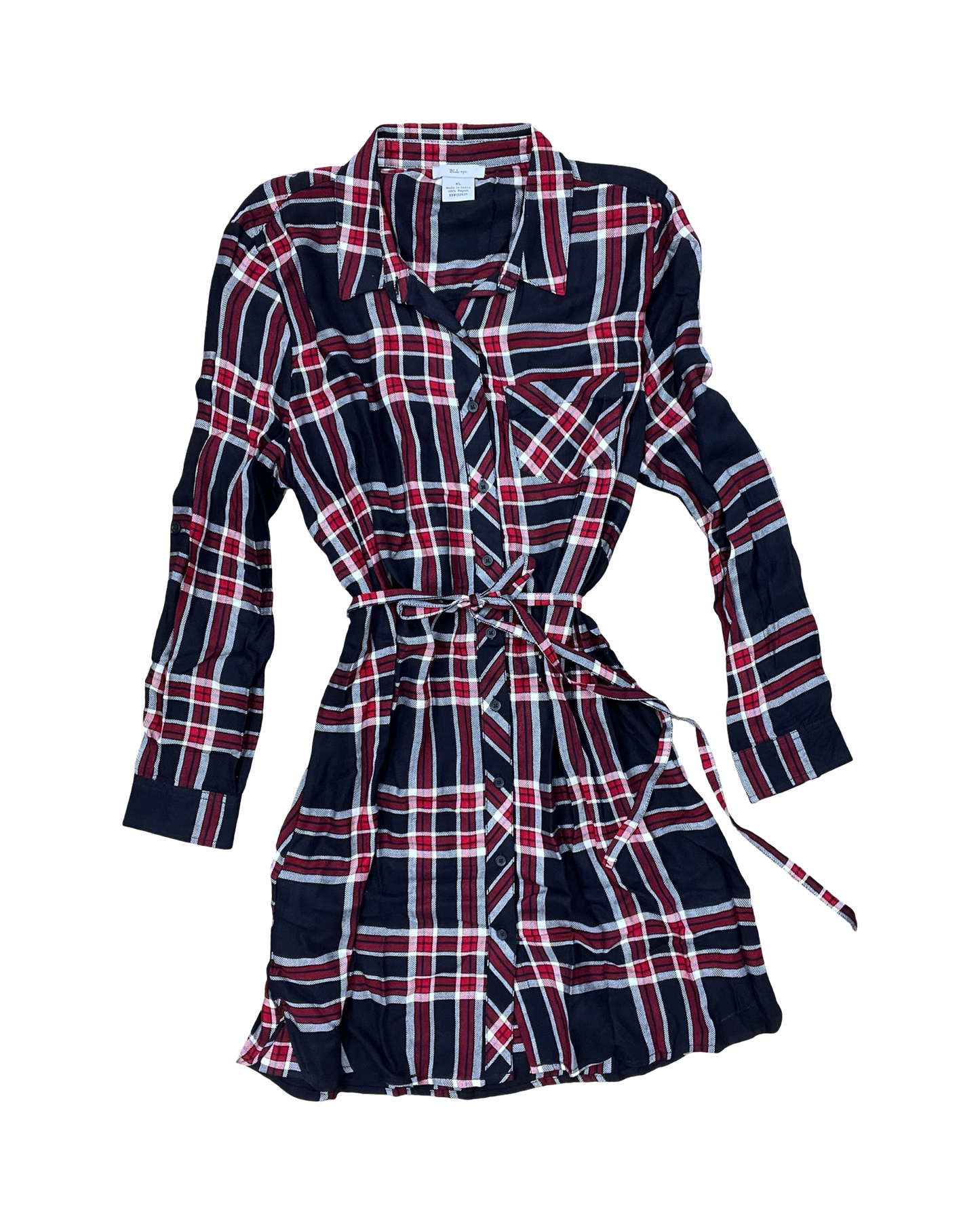 Dress Work By Clothes Mentor In Black & Red, Size:Xl