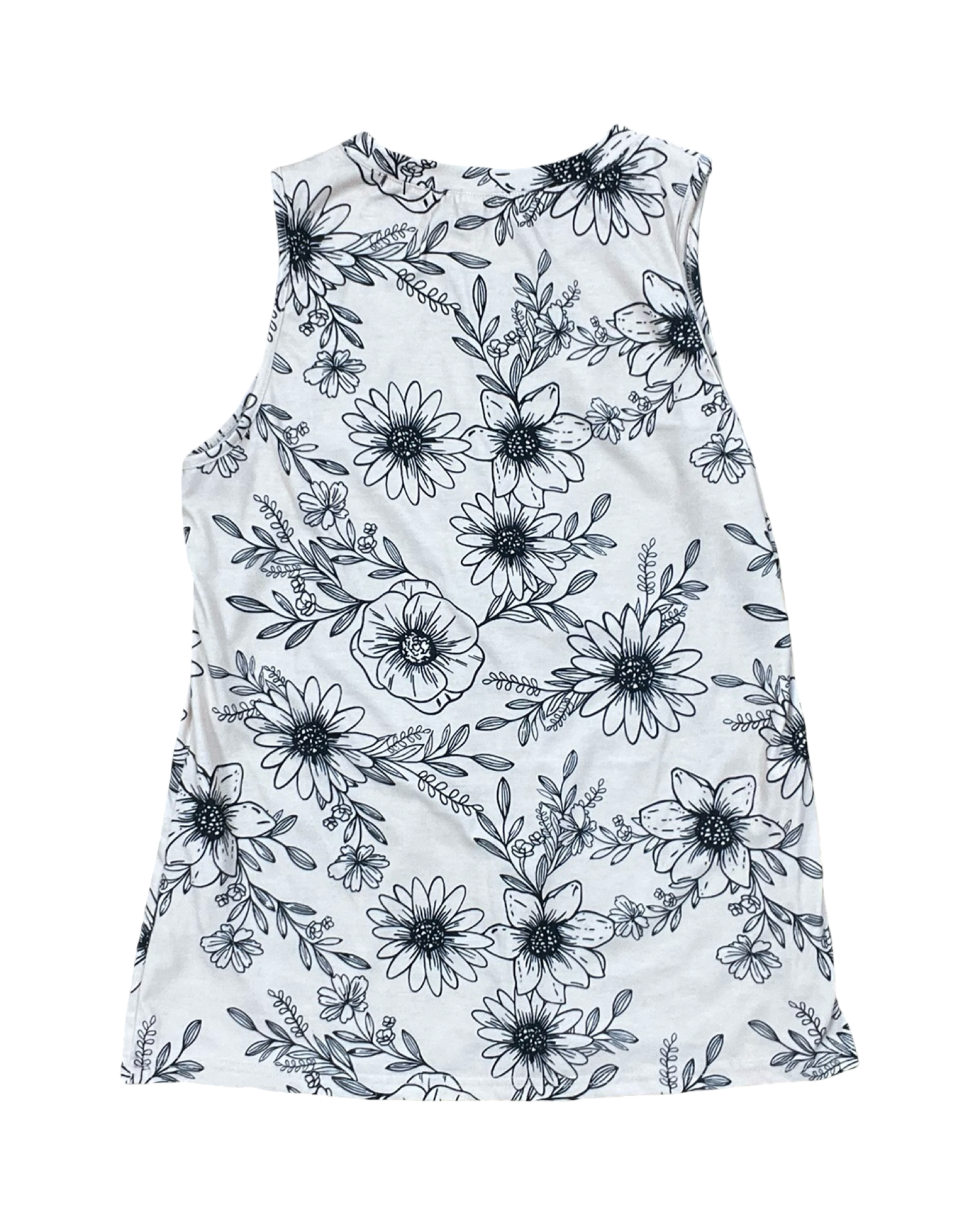 Top Sleeveless By Clothes Mentor In Tan, Size:M