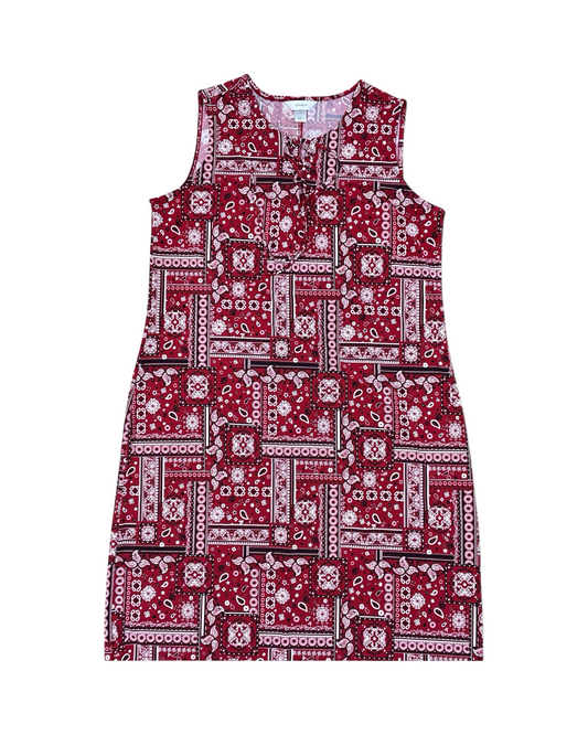 Dress Casual Maxi By Cj Banks In Red & White, Size:1X