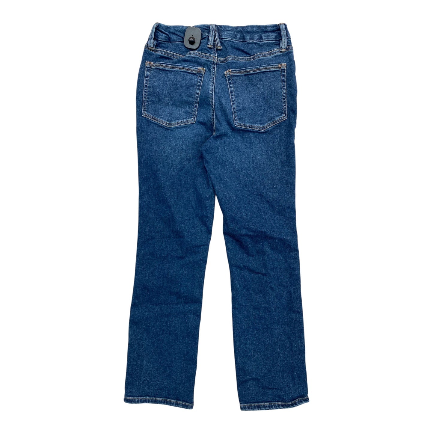 Jeans Straight By Good American In Blue Denim, Size:6