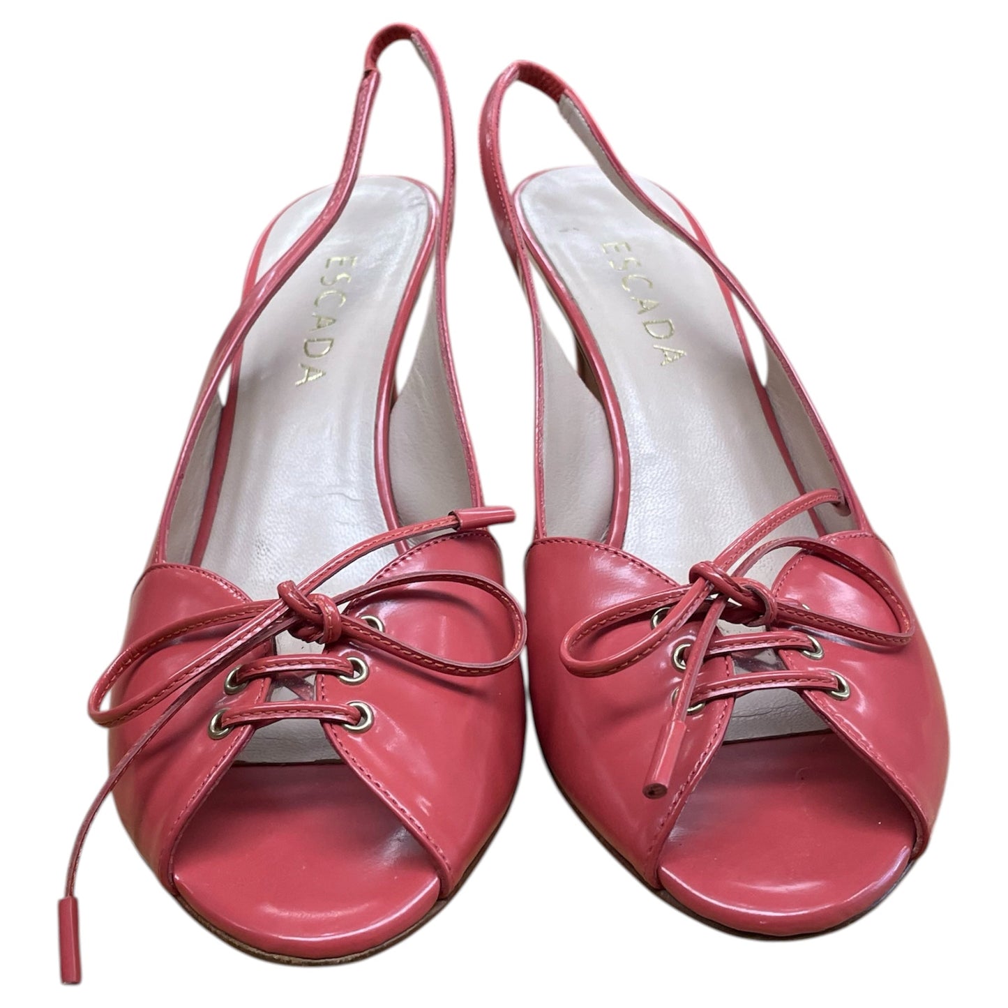 Sandals Designer By Escada In Pink, Size:8