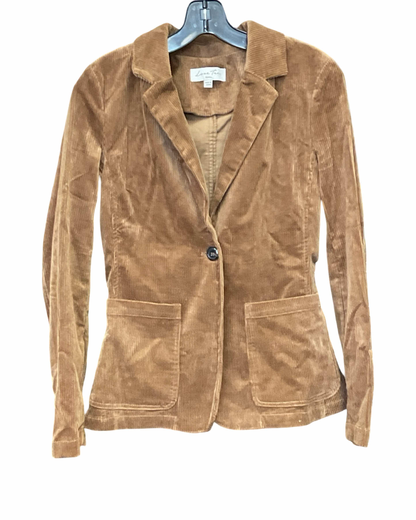 Blazer By Love Tree In Brown, Size:S