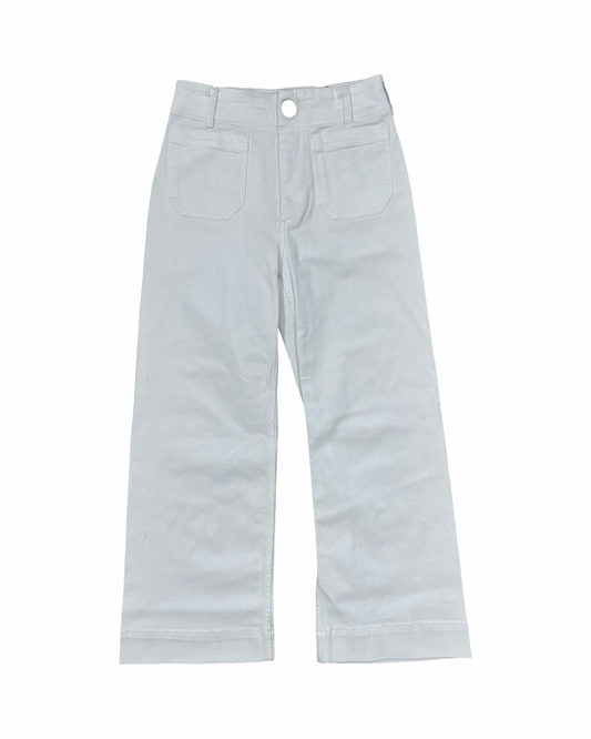 Jeans Wide Leg By Maeve In White Denim, Size:2