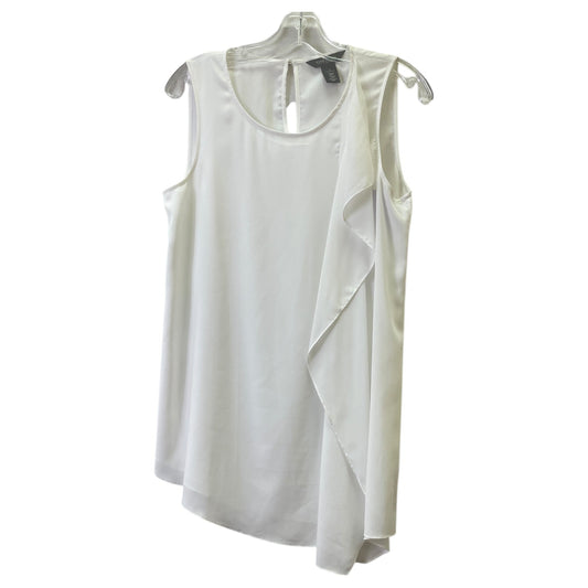 Top Ss Basic By White House Black Market In White, Size:S