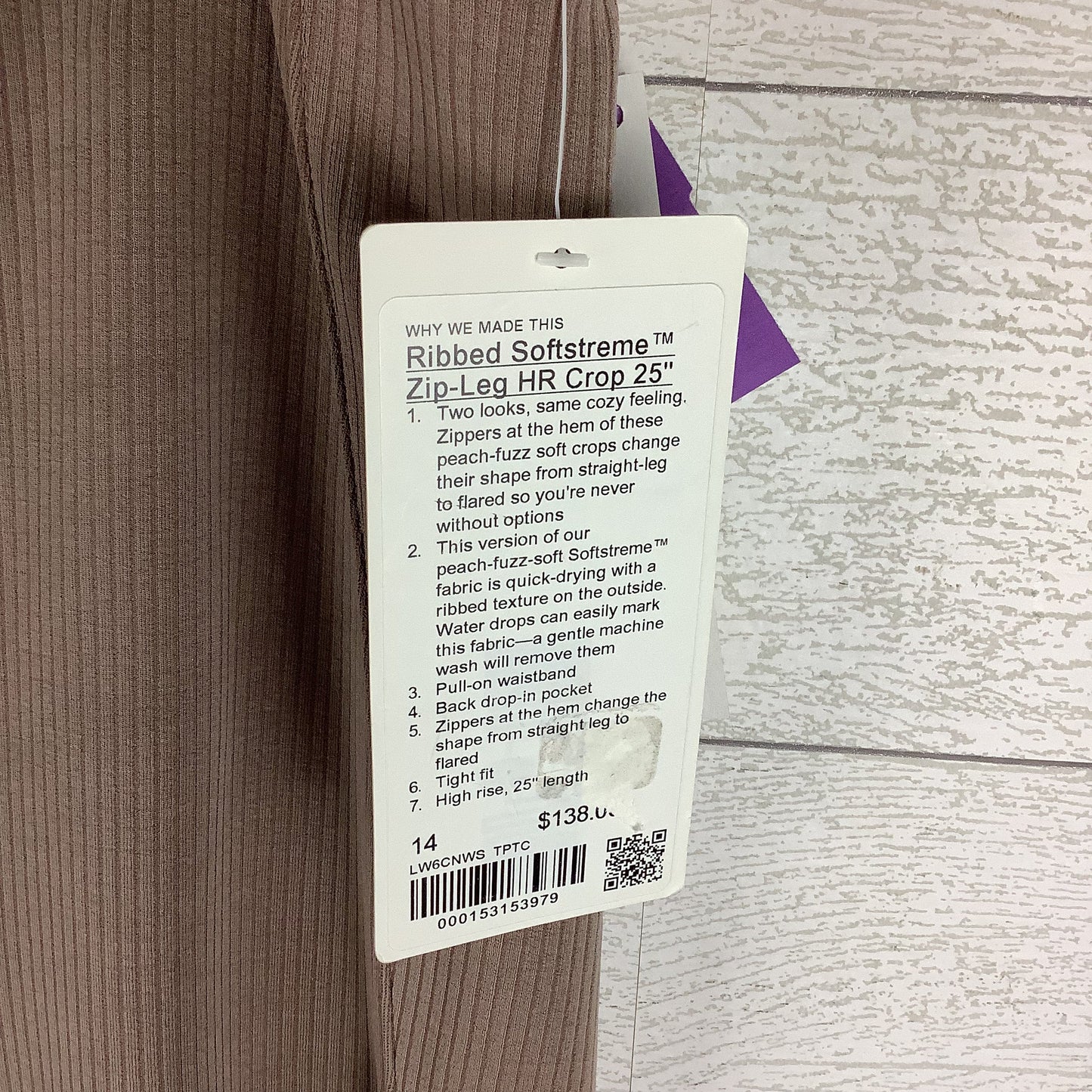 Athletic Pants By Lululemon In Brown, Size: 14