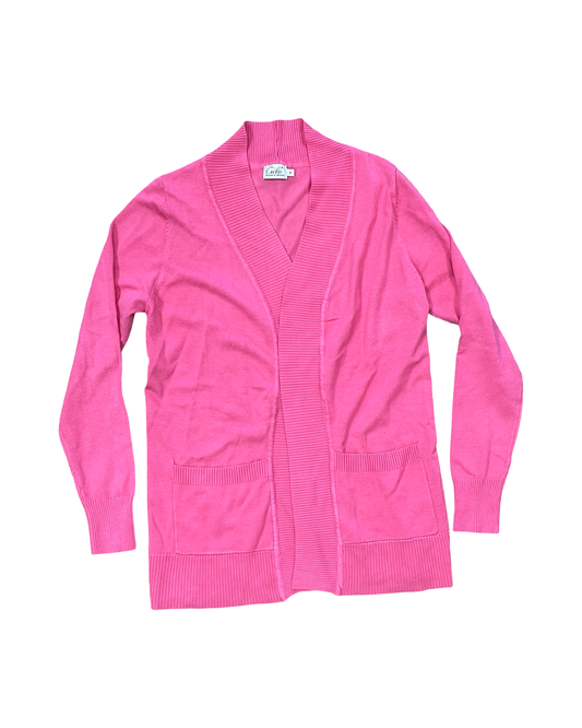 Cardigan By Cielo In Pink, Size:M