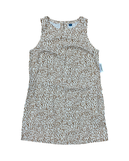 Dress Casual Midi By Old Navy In Animal Print, Size:M