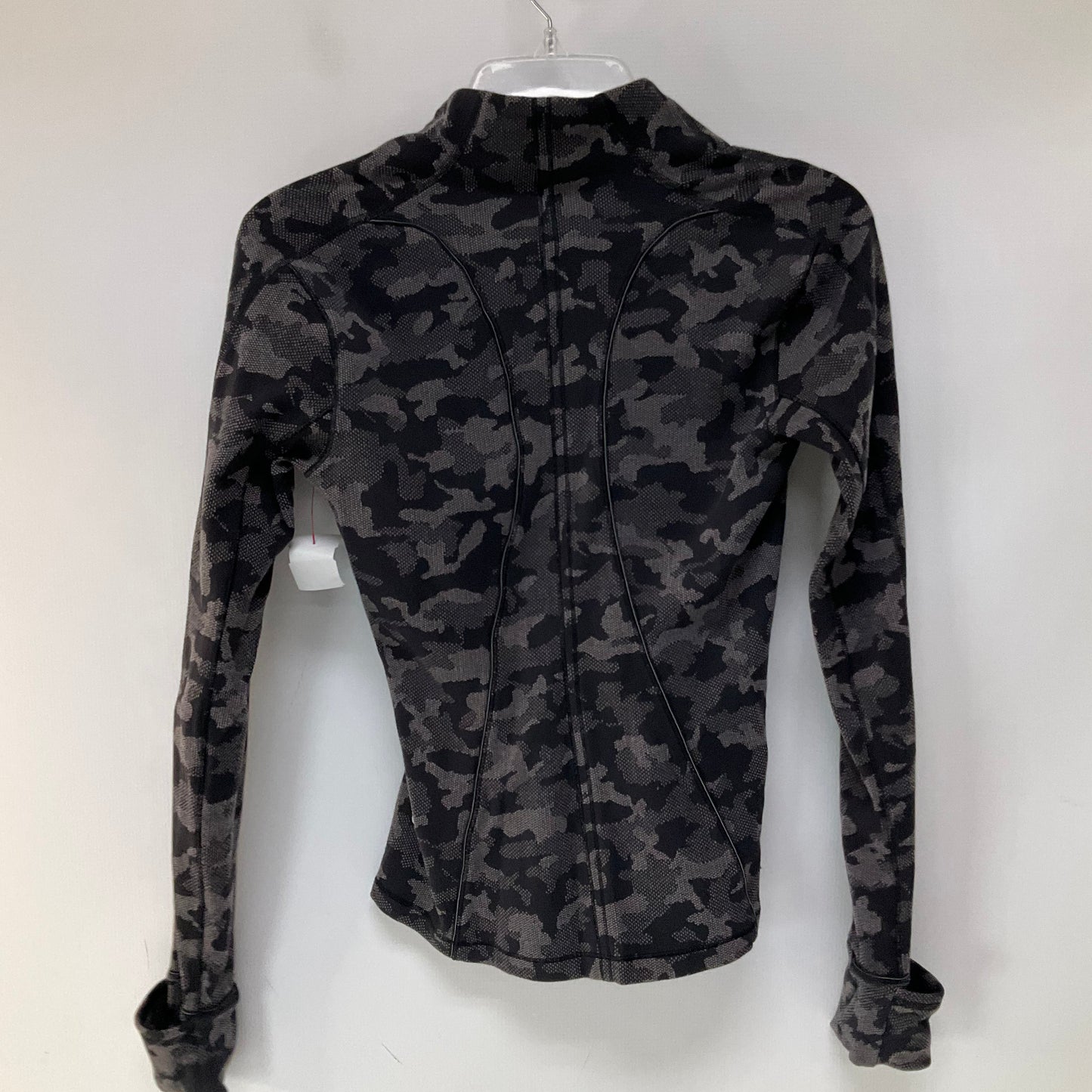 Athletic Jacket By Lululemon In Camouflage Print, Size: 4