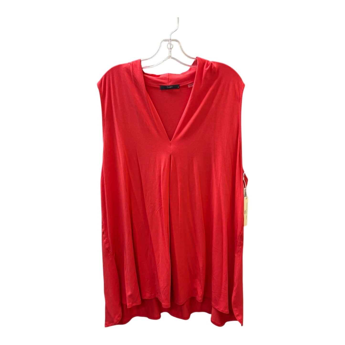 Top Sleeveless By Tart In Coral, Size:4X