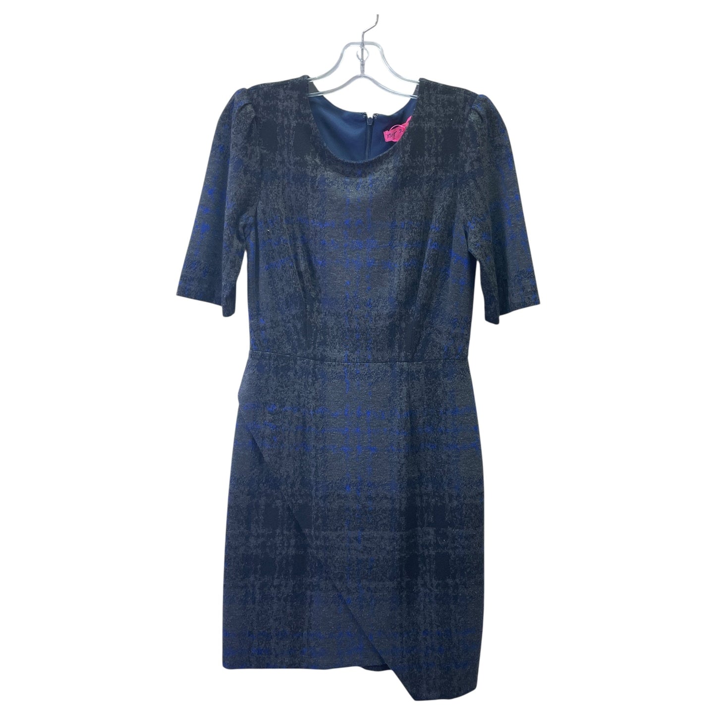 Dress Party Short By Betsey Johnson In Blue, Size:6