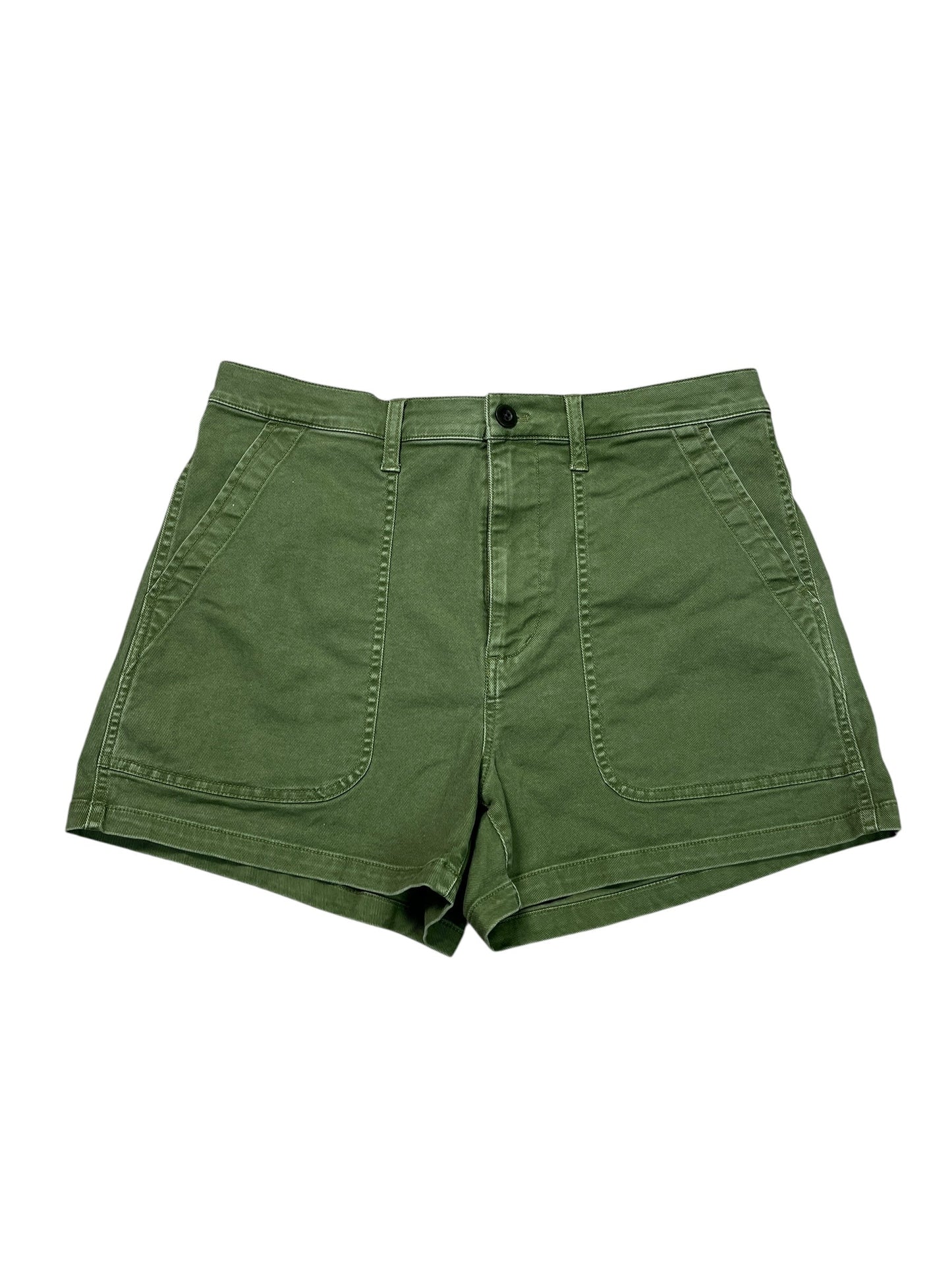 Shorts By Madewell In Green, Size:10