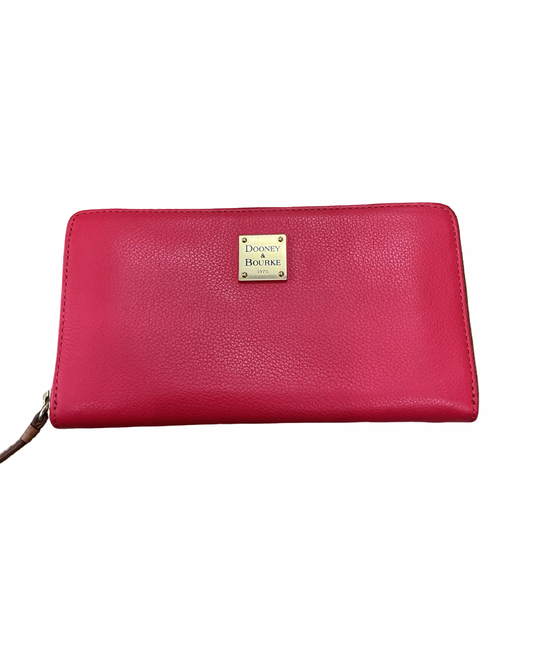 Wallet Designer By Dooney And Bourke In Red, Size:Large