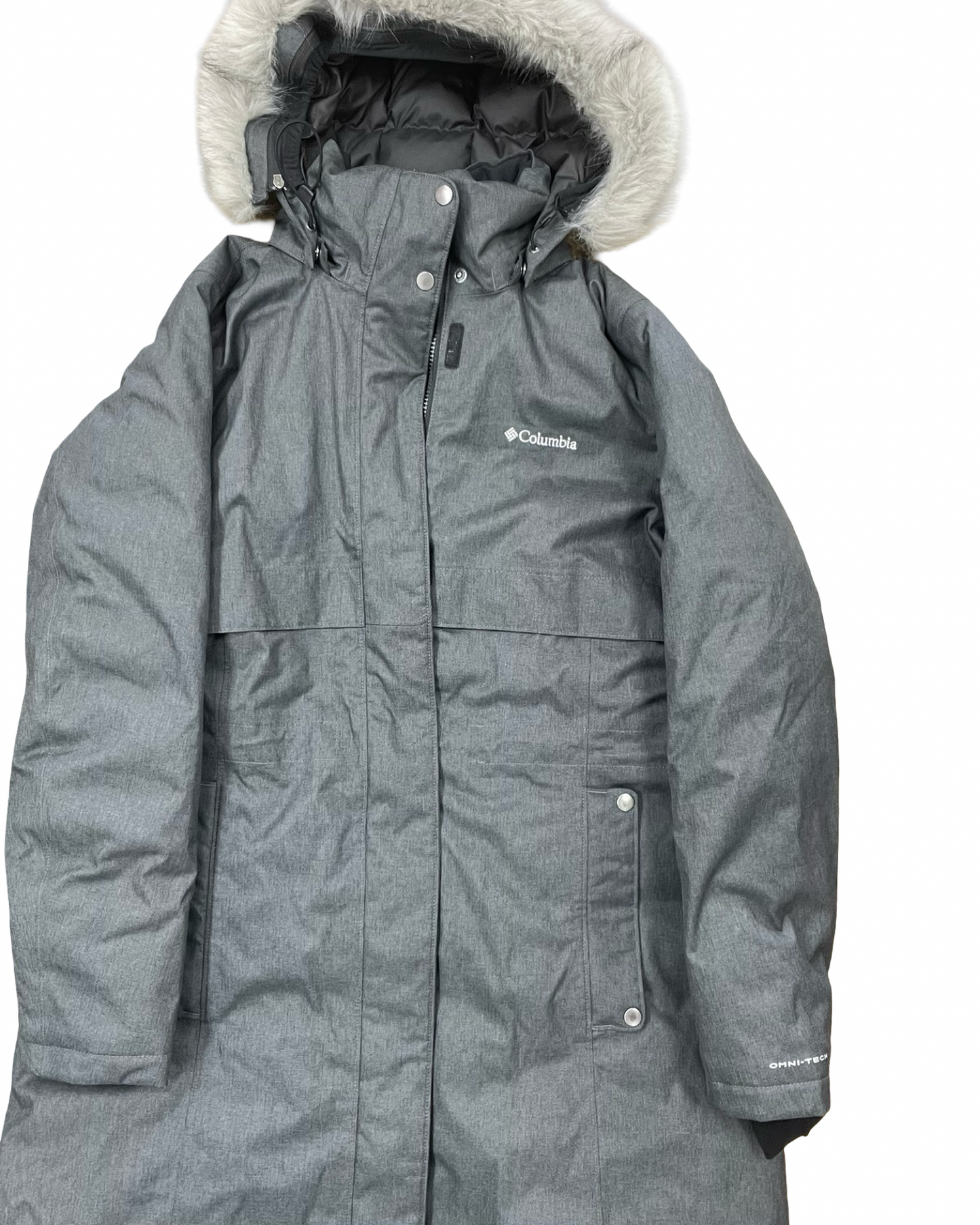 Coat Parka By Columbia In Grey, Size:Xl