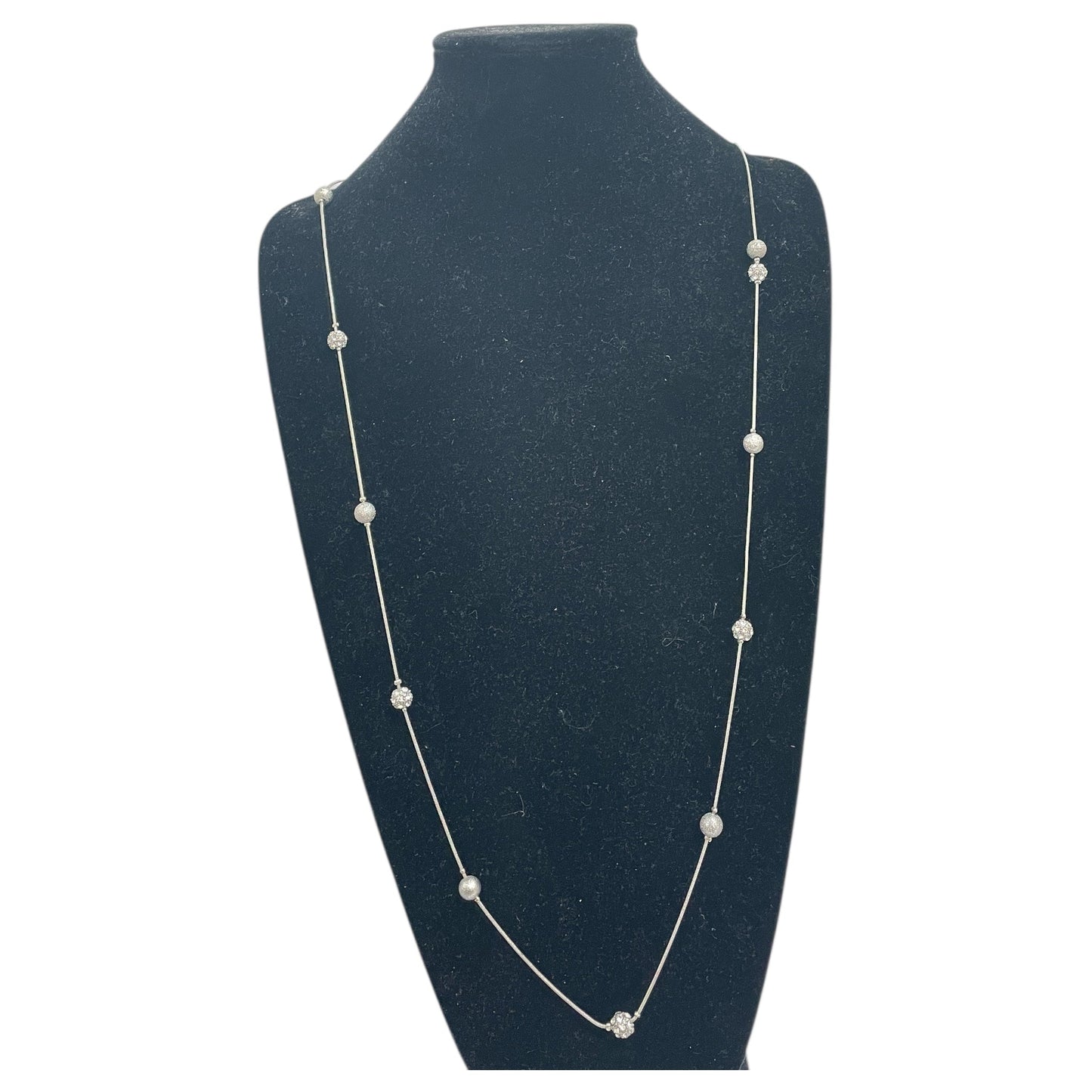 Necklace Other By Cme In Silver
