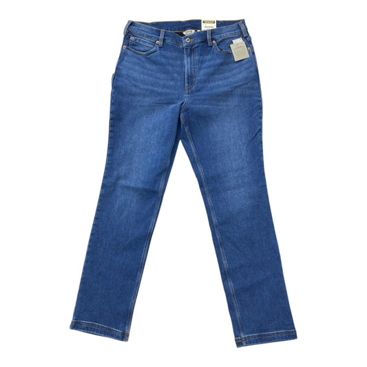 Jeans Straight By Duluth Trading In Blue Denim, Size:12