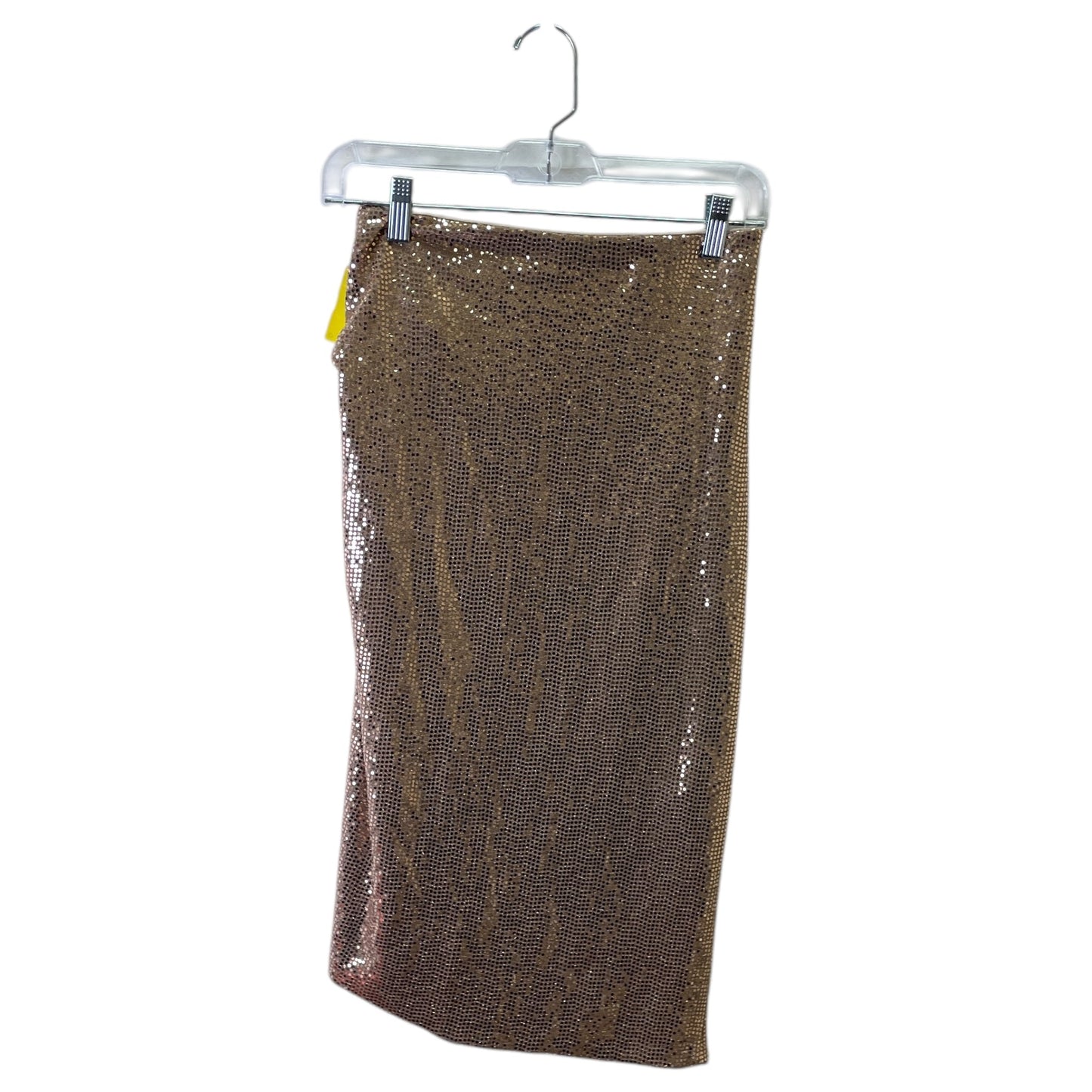 Skirt Midi By Vicolo In Gold, Size:4
