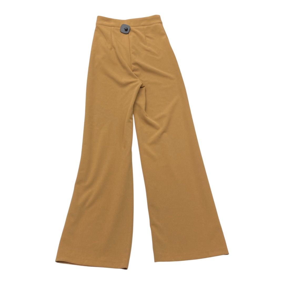 Pants Wide Leg By Meshki In Tan, Size:S