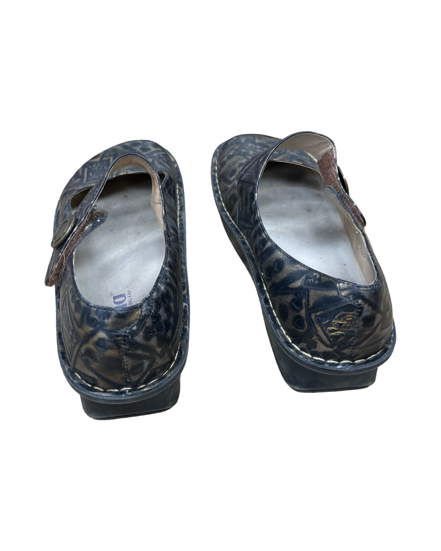 Shoes Heels Platform By Alegria In Black & Brown, Size:10.5