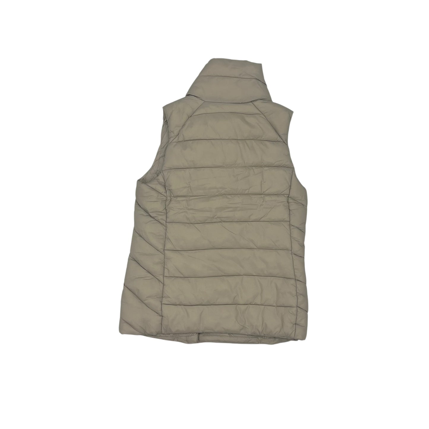 Vest Puffer & Quilted By Nicole Miller In Tan, Size:S