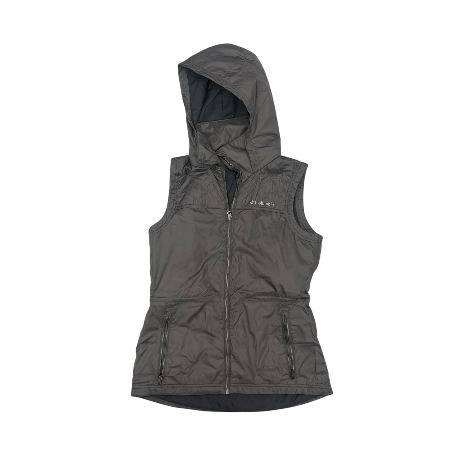 Vest Puffer & Quilted By Columbia In Grey, Size:S