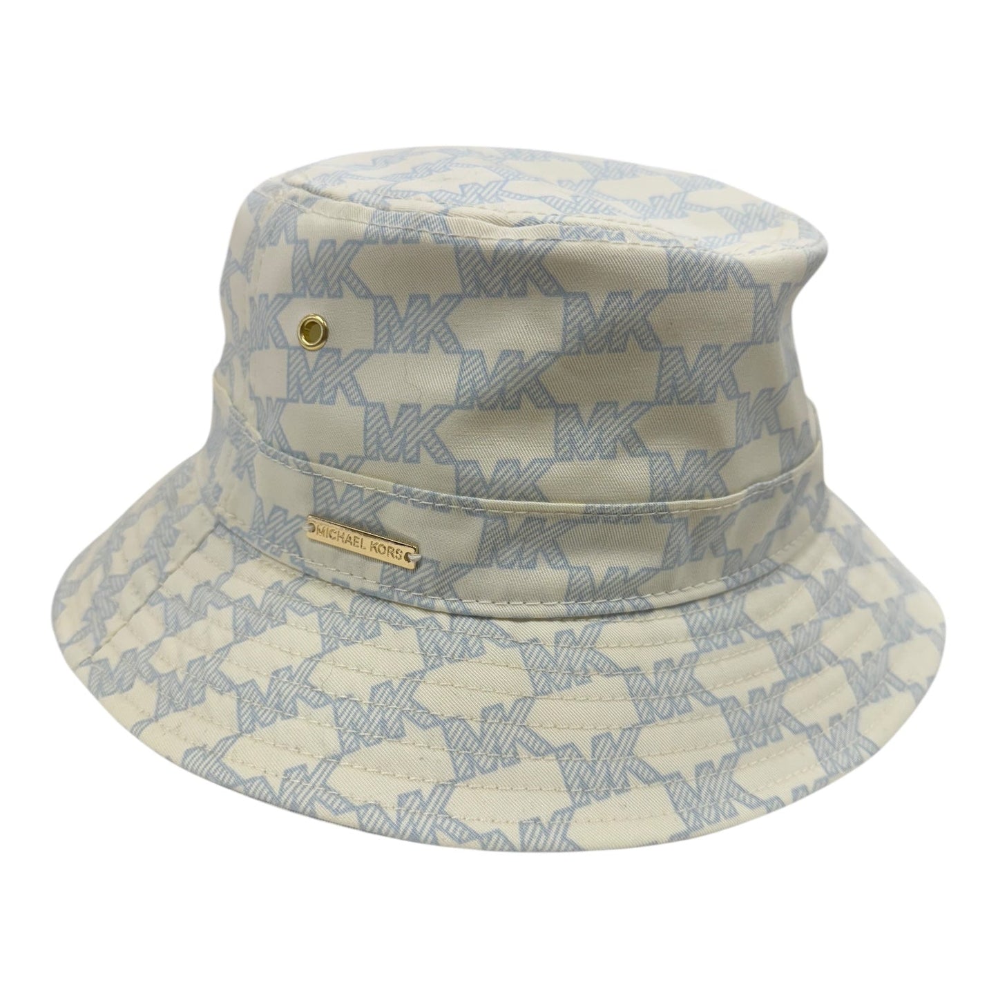 Hat Bucket By Michael By Michael Kors In Blue & Cream