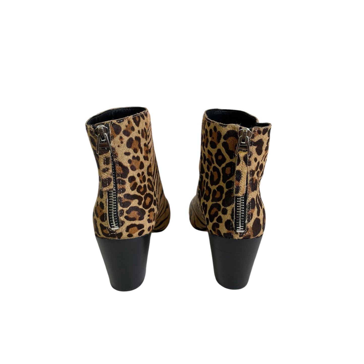 Boots Ankle Heels By Dolce Vita In Animal Print, Size:7