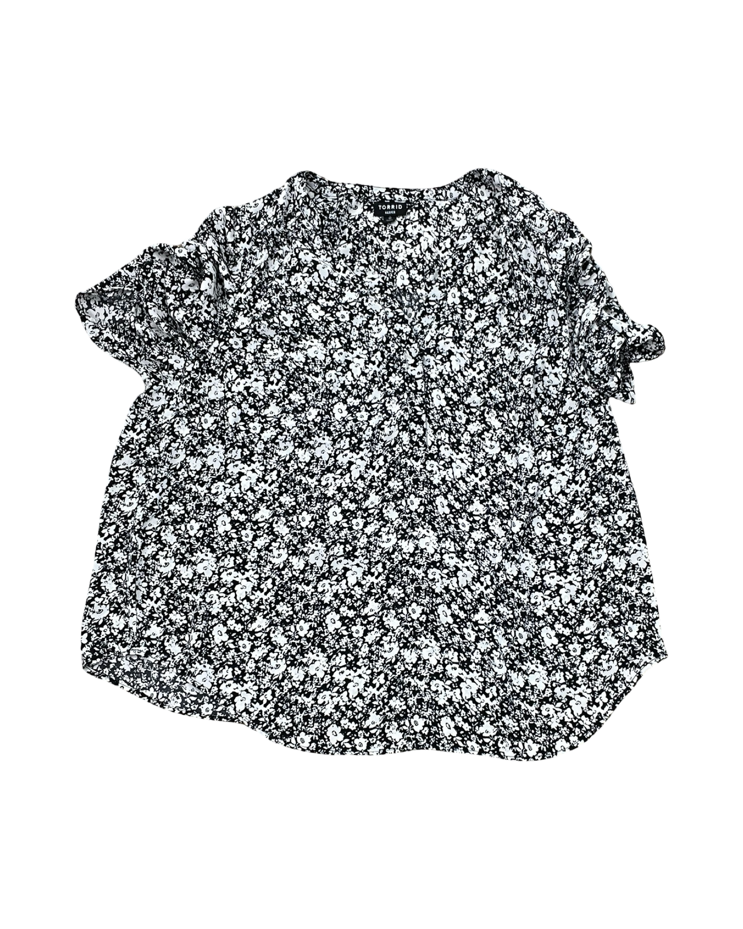 Top Ss By Torrid In Black & White, Size:L