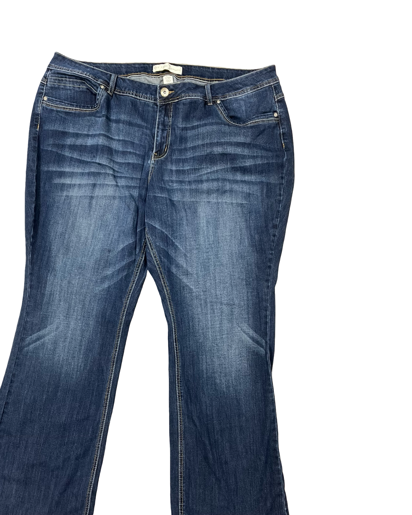 Jeans Boot Cut By Clothes Mentor In Blue Denim, Size:22