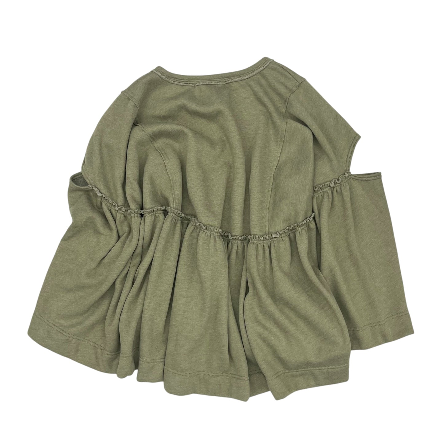 Poncho By Free People In Green, Size:S