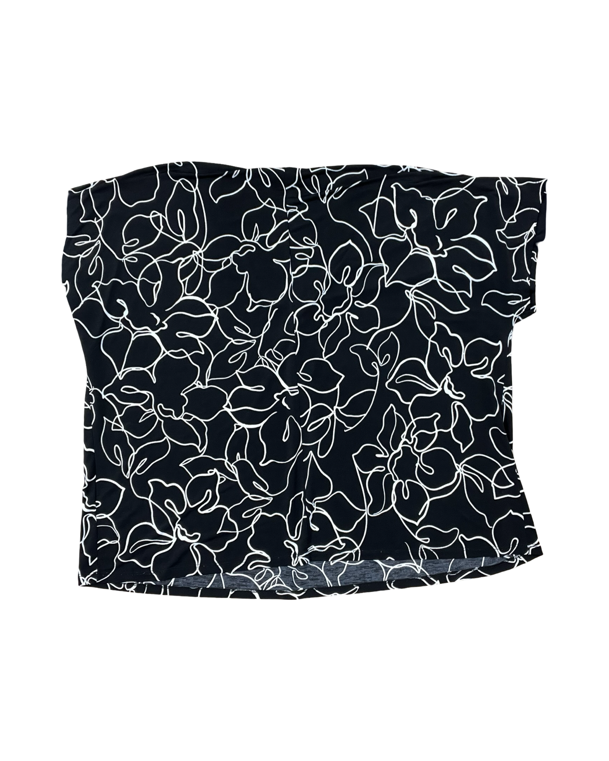 Top Ss By Mts In Black & White, Size:3X