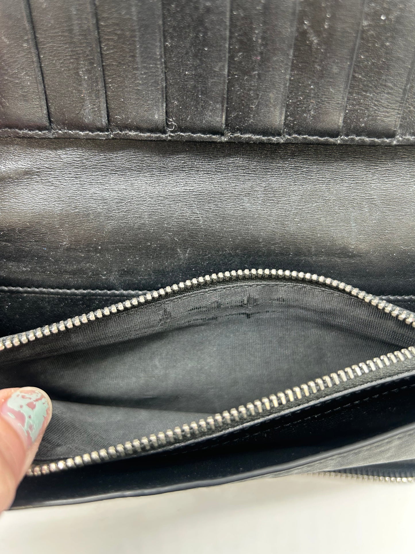 Wallet Luxury Designer By Yves Saint Laurent, Size: Large