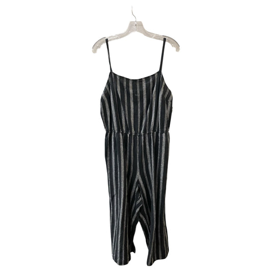 Jumpsuit By Gap In Black & Grey, Size:L