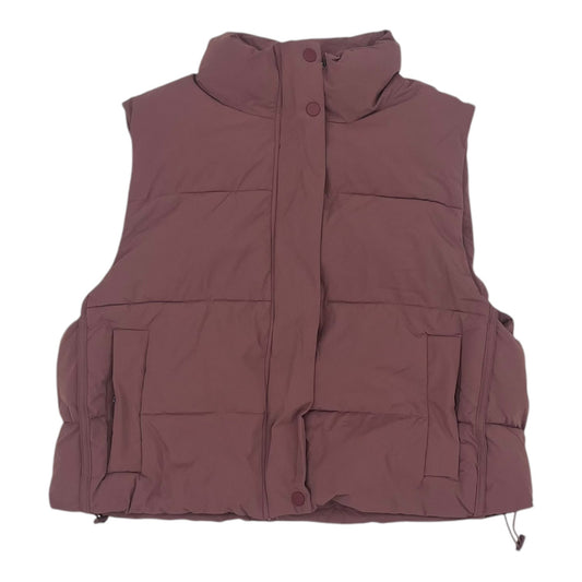 Vest Puffer & Quilted By Flx In Pink, Size:L