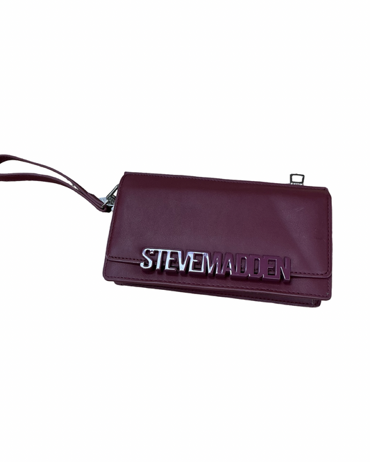 Wallet By Steve Madden In Orange, Size:Medium