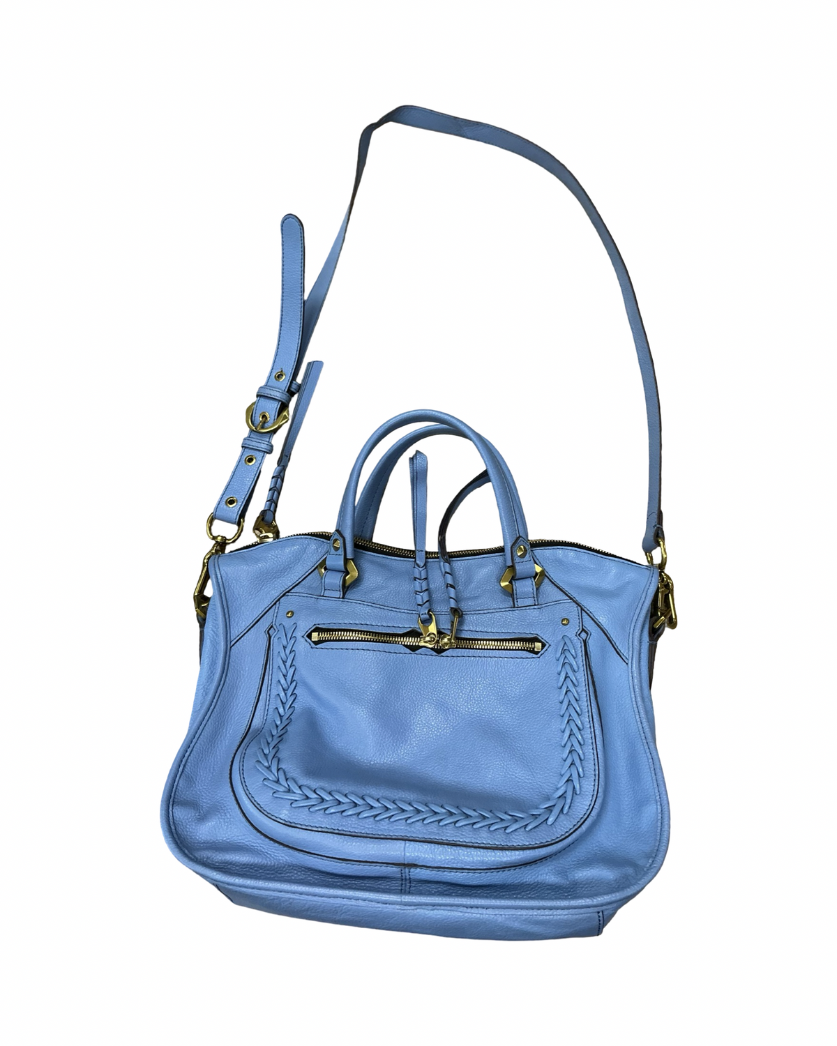 Handbag By Oryany In Blue, Size:Medium