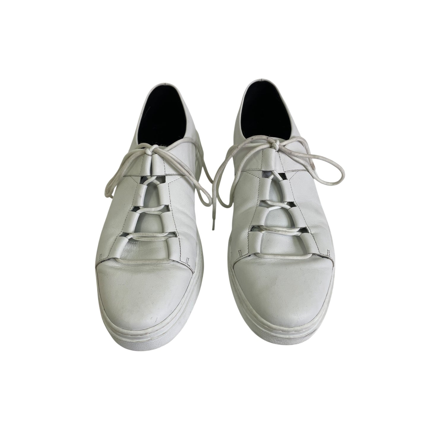 Shoes Sneakers By Eileen Fisher In White, Size:9.5