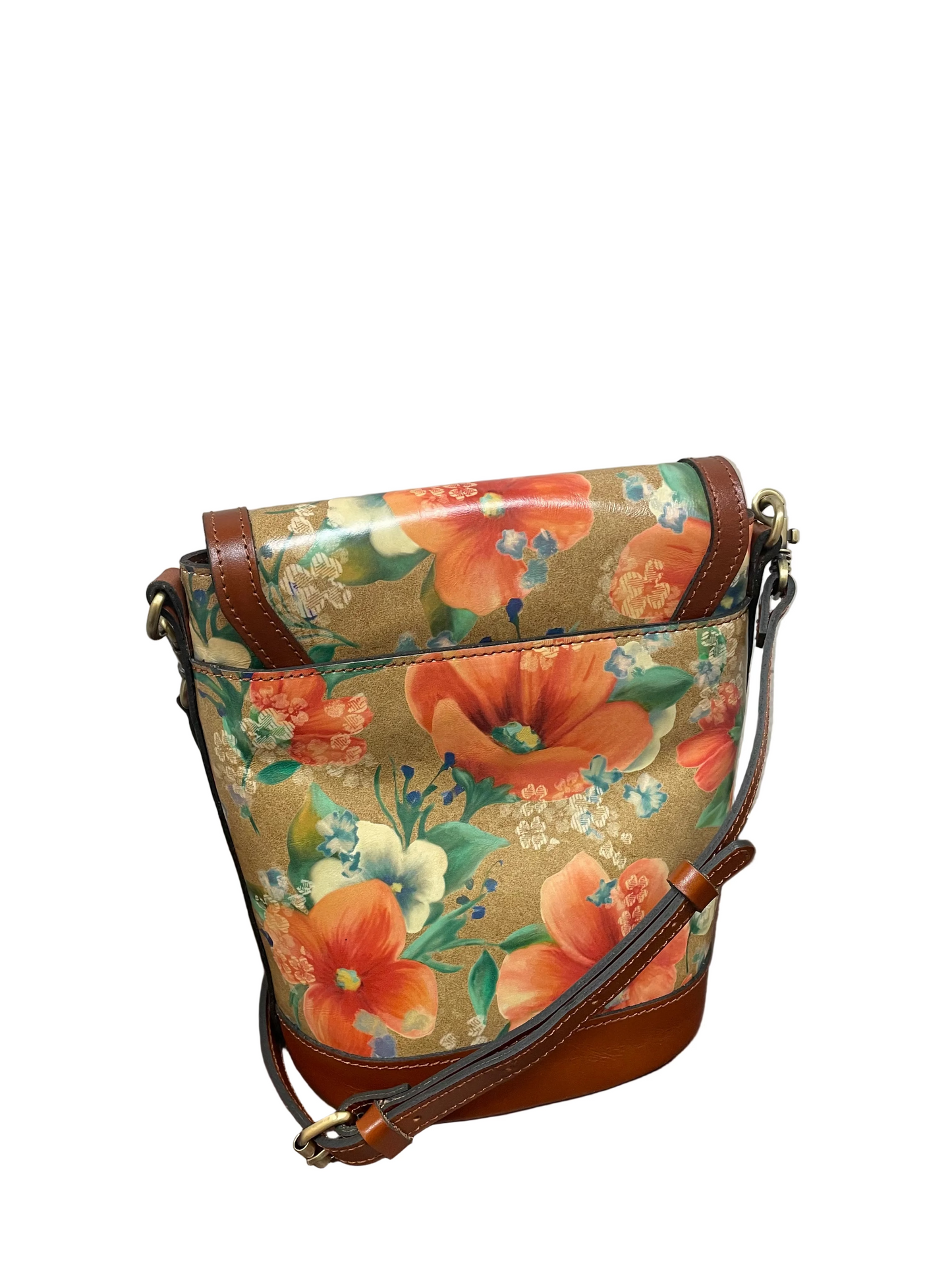 Handbag Designer By Patricia Nash In Black & Brown, Size:Medium