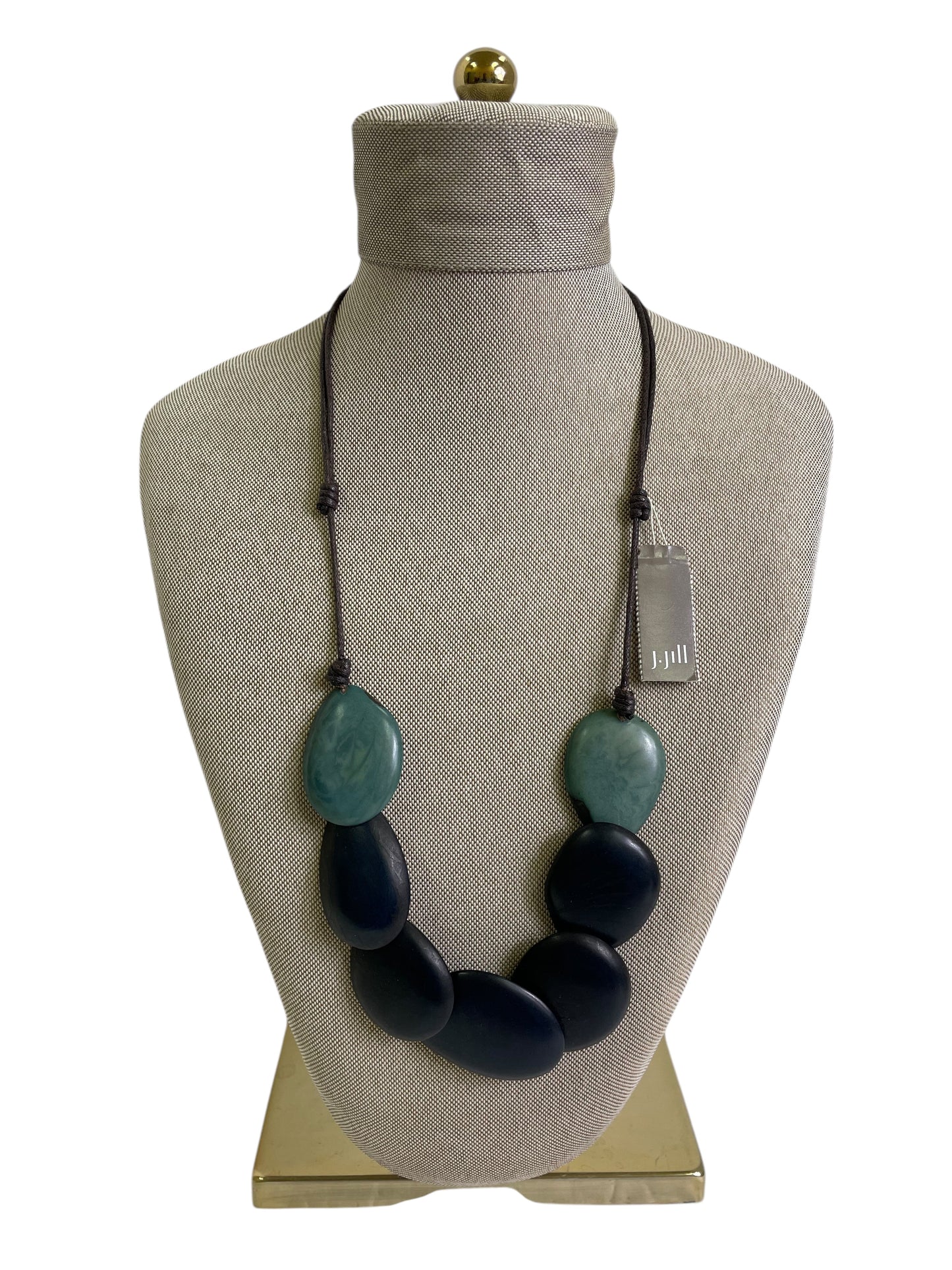 Necklace Statement By J. Jill In Blue