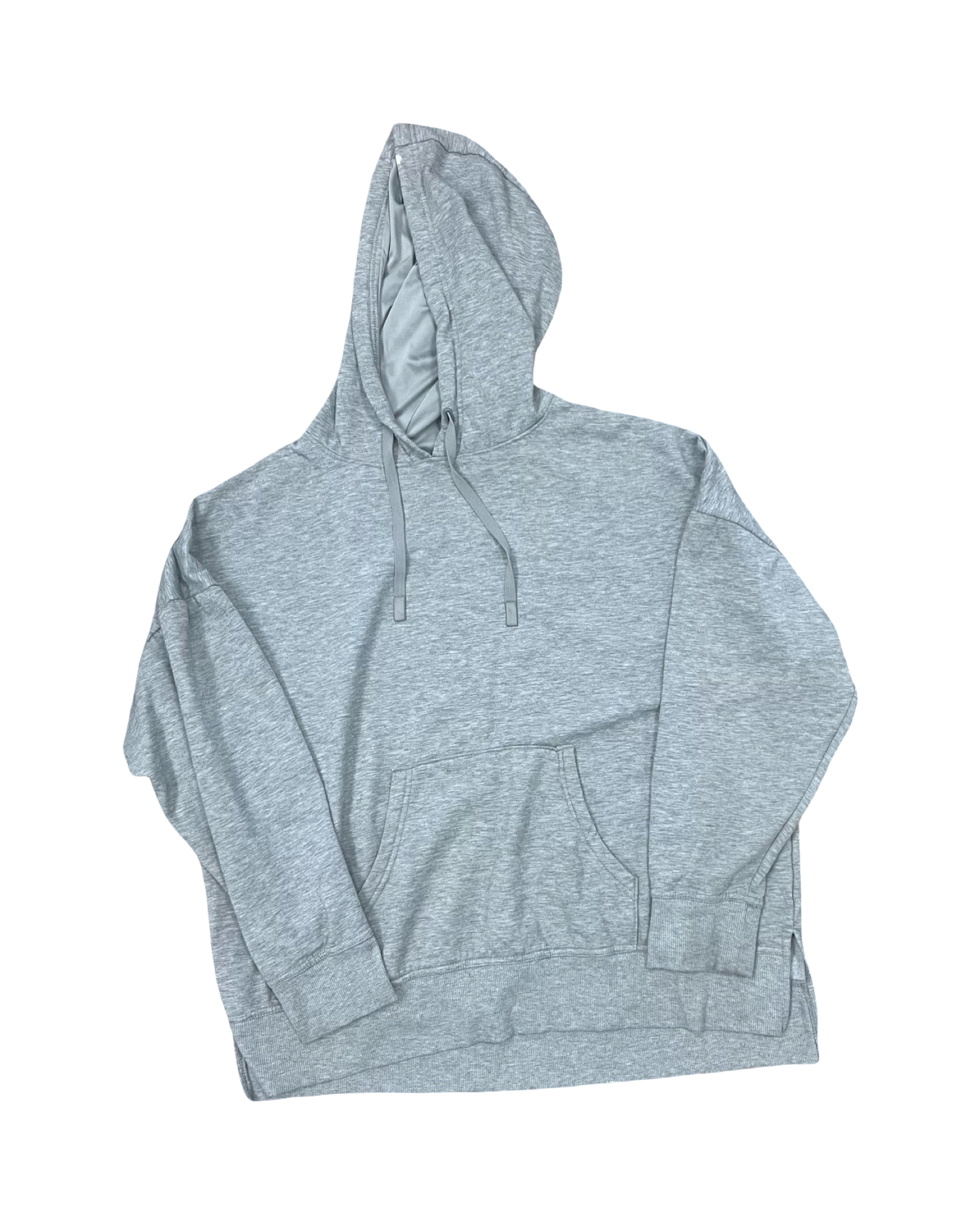 Sweatshirt Hoodie By Athletic Works In Grey, Size:2X