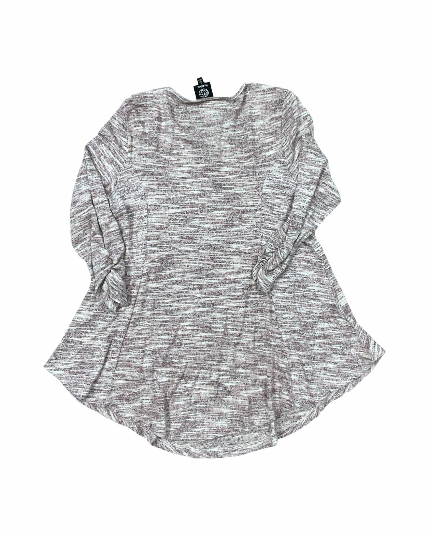 Top 3/4 Sleeve By Bobeau In Pink, Size:L