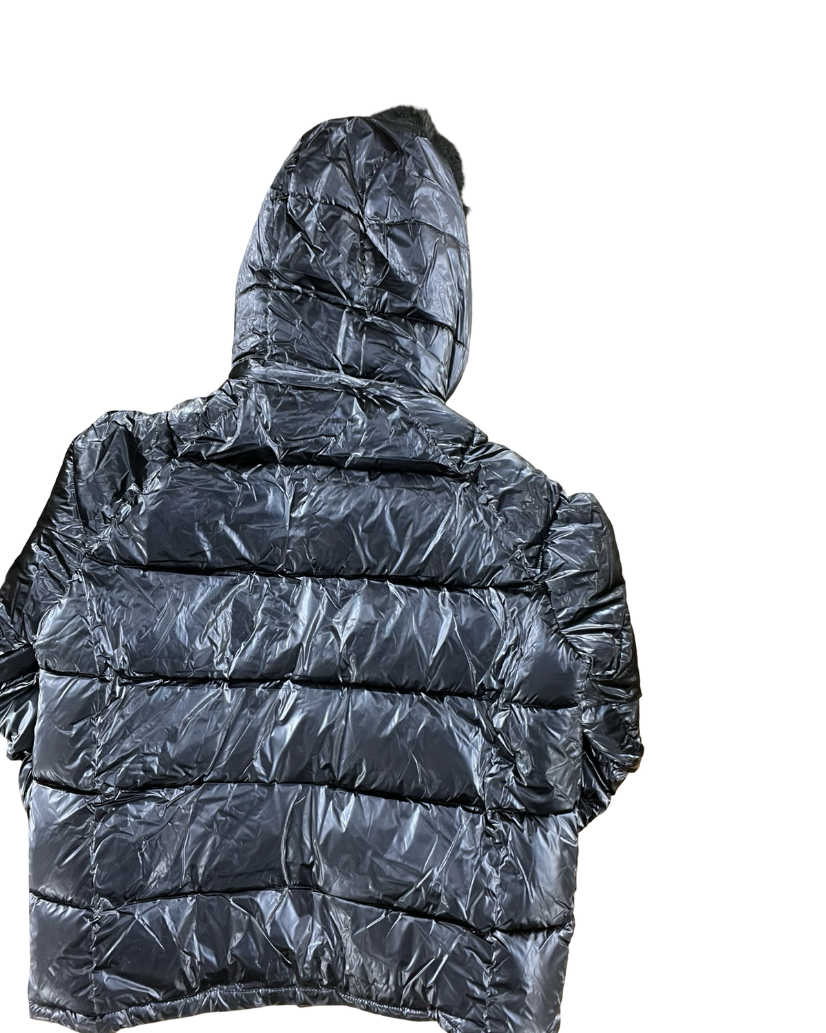 Coat Parka By Clothes Mentor In Navy, Size:L
