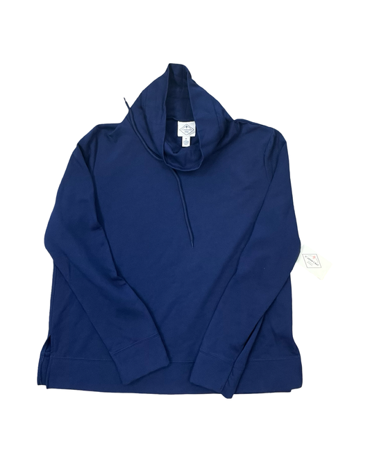 Sweatshirt Collar By St Johns Bay In Navy, Size:M